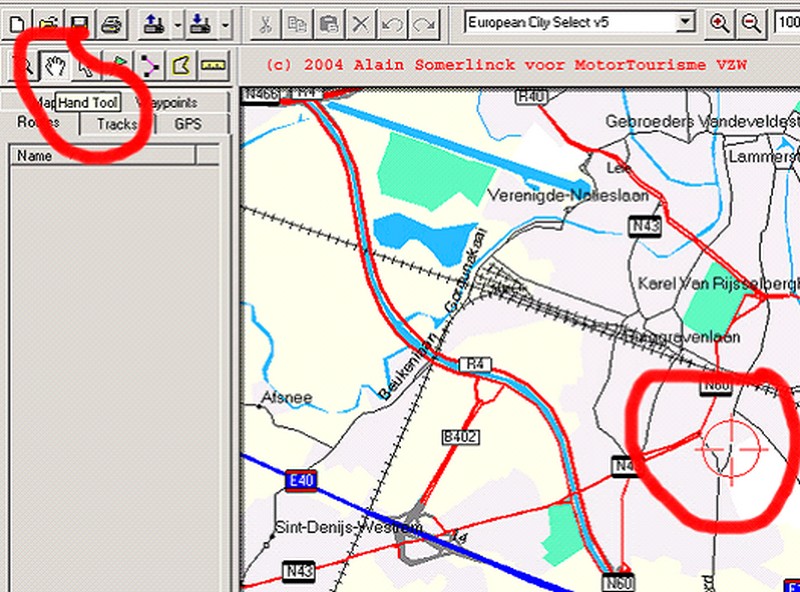 Gps Routes Maken Met Mapsource